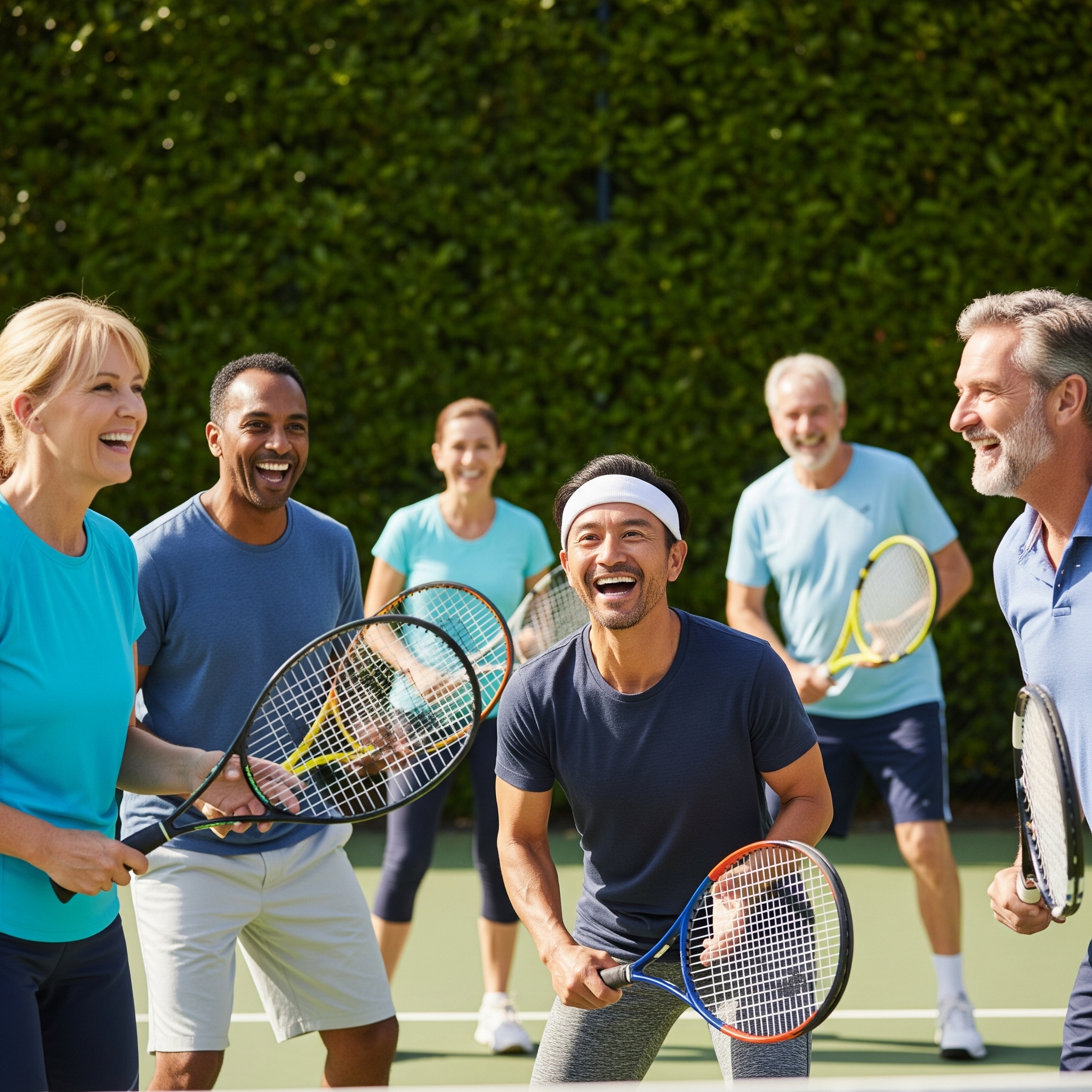 Modern wellness center and healthcare team