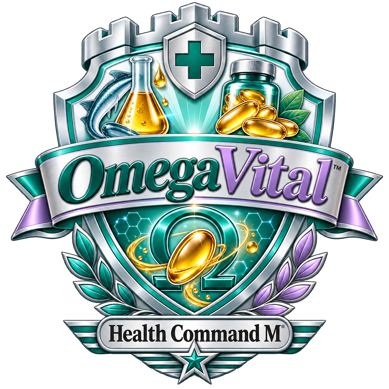 OmegaVital badge